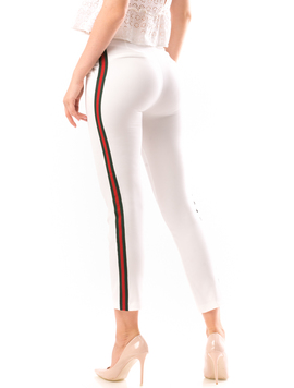 Pantaloni Dama Marsylis20 Alb