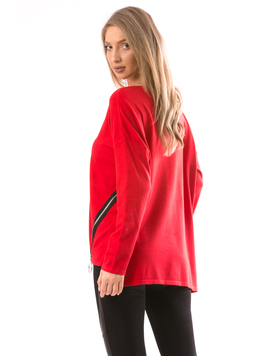 Pulover Dama Tershy10 Rosu