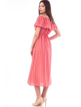 Rochie Dama ShFiveLines Rosu