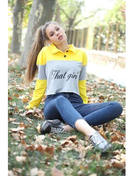 Bluza Dama DatGirl Galben