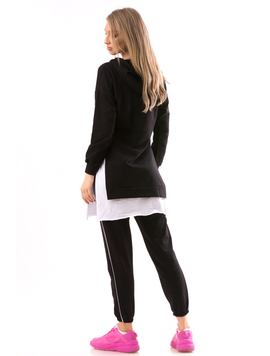 Trening Dama LooseHood Negru