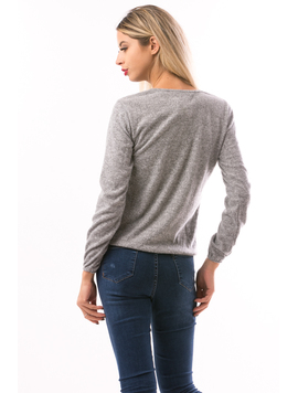 Bluza Dama LovePatterns Gri Si Negru