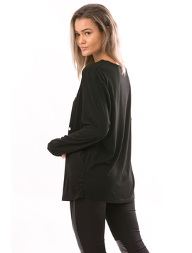 Bluza Dama NoGrip Alb Si Negru