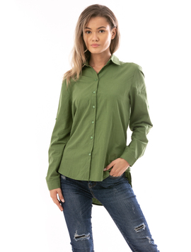 Camasa Dama SevenDays Verde Si Negru