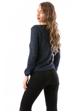 Bluza Dama ElasticFigures Bleumarin