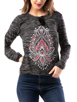 Bluza Dama FireOfFlowers Gri