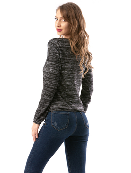 Bluza Dama FireOfFlowers Gri