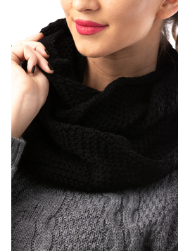 Fular Dama WinterisComin Negru