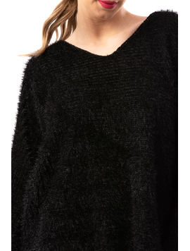 Pulover Dama SpecialVNeck Negru