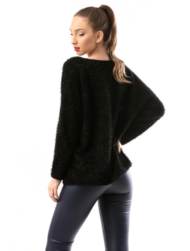 Pulover Dama SpecialVNeck Negru