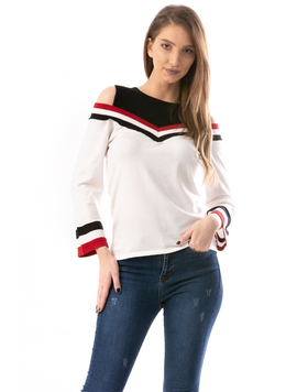 Pulover Dama Undershirt Alb