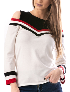 Pulover Dama Undershirt Alb