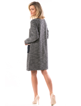 Rochie Dama MonaIsKnitted Bleumarin