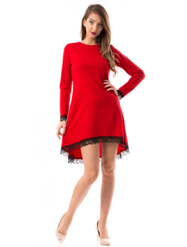 Rochie Dama LimaLace Rosu