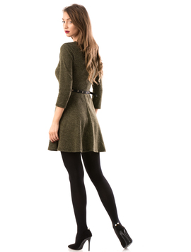Rochie Dama BeltRose Kaki
