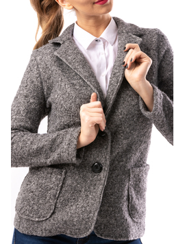 Sacou Dama BucleFashion Gri