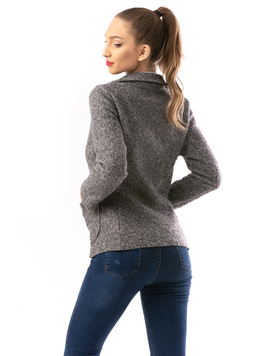 Sacou Dama BucleFashion Gri