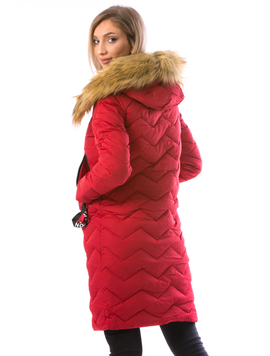 Geaca Dama WinterFashion67 Rosu
