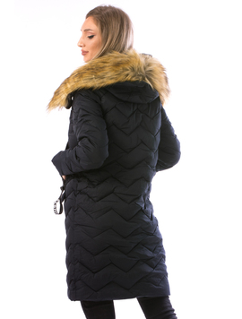 Geaca Dama WinterFashion67 Bleumarin