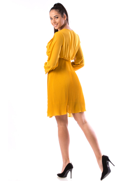 Rochie Dama SoLaSi12 Mustar