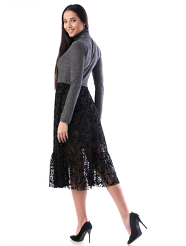 Rochie Dama Missa11 Gri