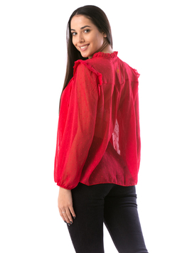 Bluza Dama MiniSpotsVeil Rosu