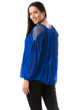 Bluza Dama TraditionalLineVeil Albastru