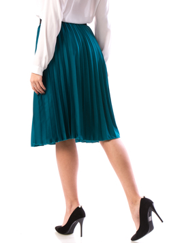 Fusta Dama ShortStripes Turcoaz