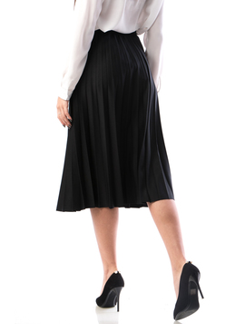 Fusta Dama LongStripes Negru