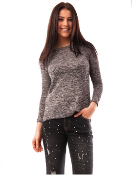 Bluza Dama Inspicata Si Stralucitoare Gri