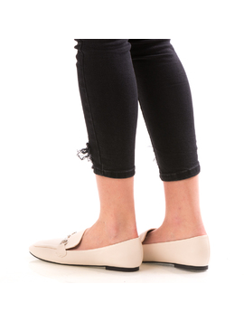 Mocasini Dama VrewSilver Bej