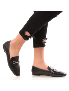 Mocasini Dama VrewSilver Negru