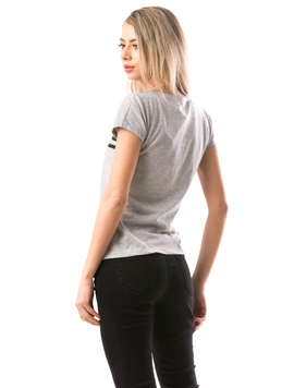 Tricou Dama DeliciosBurger Gri
