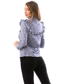 Camasa Dama SmallFlow Bleu