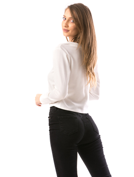 Bluza Dama WhiteLong Alb
