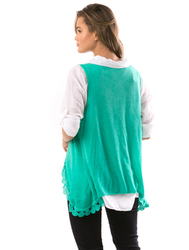 Camasa Si Vesta Dama CountryWear Vernil