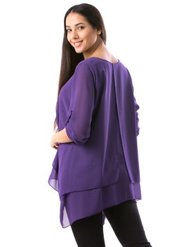 Bluza Dama MazzySh19 Mov