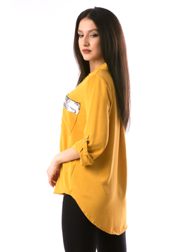 Bluza Dama Pryasty655 Mustar