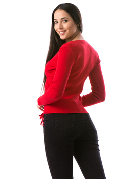 Bluza Dama WiTy382 Rosu