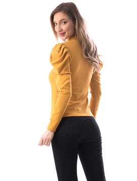 Bluza Dama Perlys100 Mustar