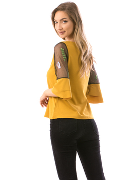 Bluza Dama Mittre122 Mustar
