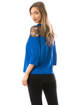 Bluza Dama Anjy618 Albastru