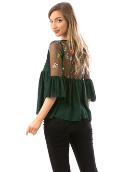Bluza Dama JjSty122 Verde