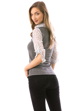 Bluza Dama SchSch19 Gri