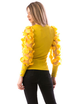 Bluza Dama Crqzy177 Galben