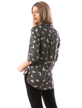 Camasa Dama FlowSpring192 Negru