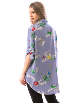 Camasa Dama SpringyyTee12 Bleumarin