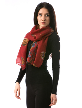 Esarfa Dama Casy10 Grena