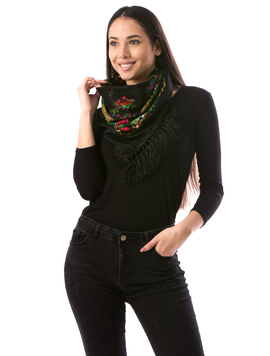 Esarfa Dama TraditionalWear15 Negru