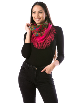 Esarfa Dama TraditionalWear18 Fucsia